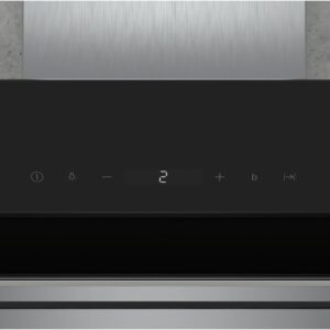 Siemens Siemens LC91KWP60 Kopffrei-Dunstabzugshaube schwar – Seitenansicht