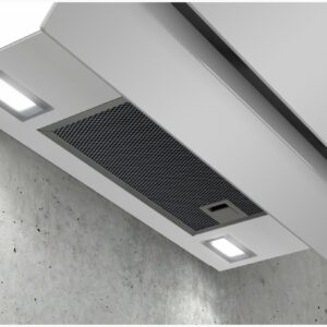 Siemens Siemens LC67KHM10 Kopffrei-Dunstabzugshaube silber – Seitenansicht