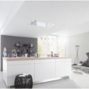 Miele Miele DA 2808 Deckenhaube brillantweiÃ – Seitenansicht