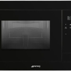 Smeg Smeg FMI120N1 Einbau-Kombi-Mikrowelle schwarz – Produktbild