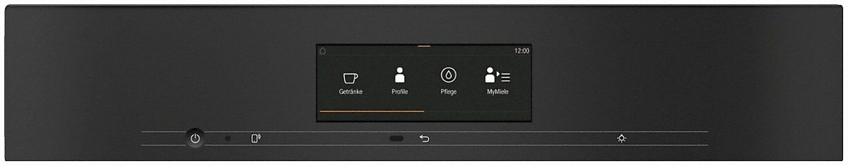 Miele Miele CVA 7845 Einbau-Kaffee-Vollautomat edelstahl – Seitenansicht