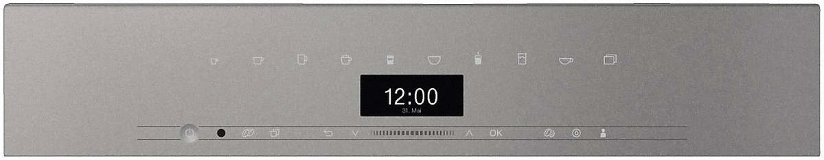 Miele Miele CVA 7440 Einbau-Kaffee-Vollautomat graphitgr – Seitenansicht
