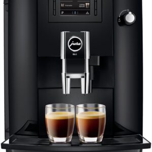 JURA JURA WE6 Kaffee-Vollautomat piano black – Seitenansicht