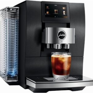 JURA JURA Z10 Kaffee-Vollautomat Aluminium Dark Inox (E – Seitenansicht