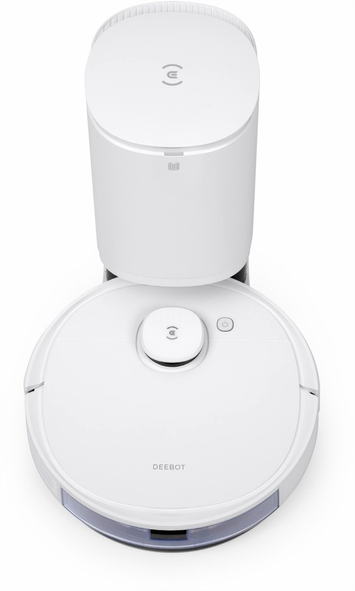 ECOVACS ECOVACS Deebot N8 Pro+ Bodenreinigungsroboter weià – Seitenansicht