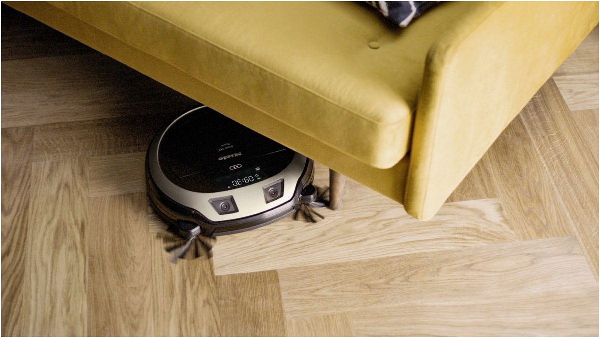 Miele Miele Scout RX3 Runner - SPQL Staubsaug-Roboter br – Seitenansicht
