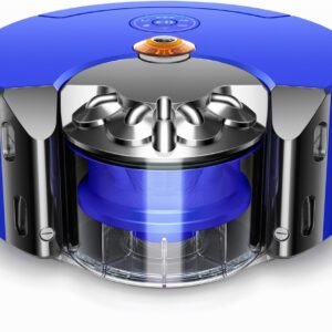 Dyson Dyson 360 Heurist Staubsaug-Roboter nickel/blau – Produktbild