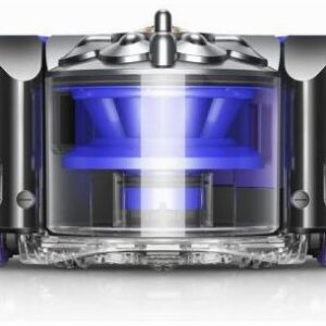 Dyson Dyson 360 Heurist Staubsaug-Roboter nickel/blau – Seitenansicht