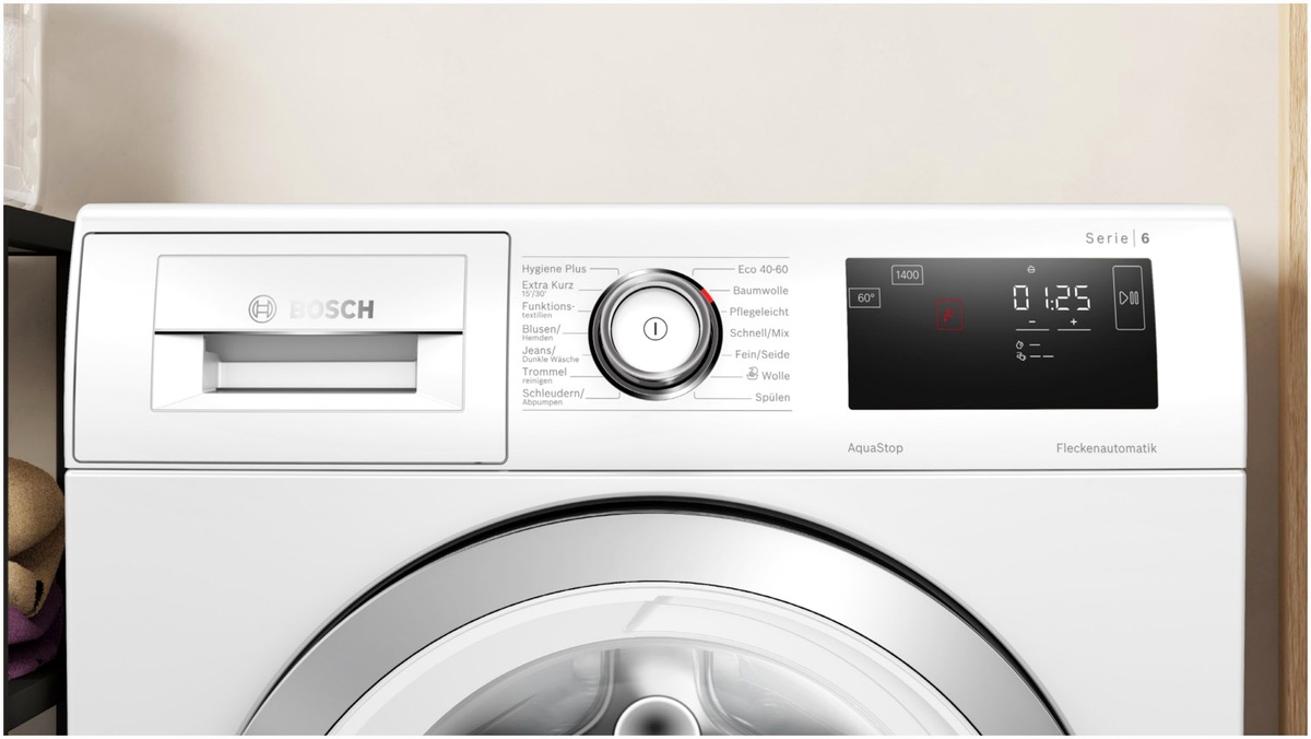 Bosch Bosch WAU28R92 Stand-Waschmaschine-Frontlader weià – Innenansicht