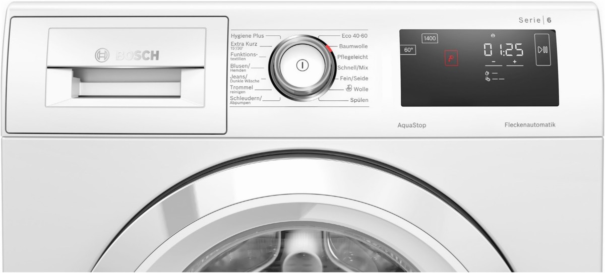 Bosch Bosch WAU28R92 Stand-Waschmaschine-Frontlader weià – Detailansicht