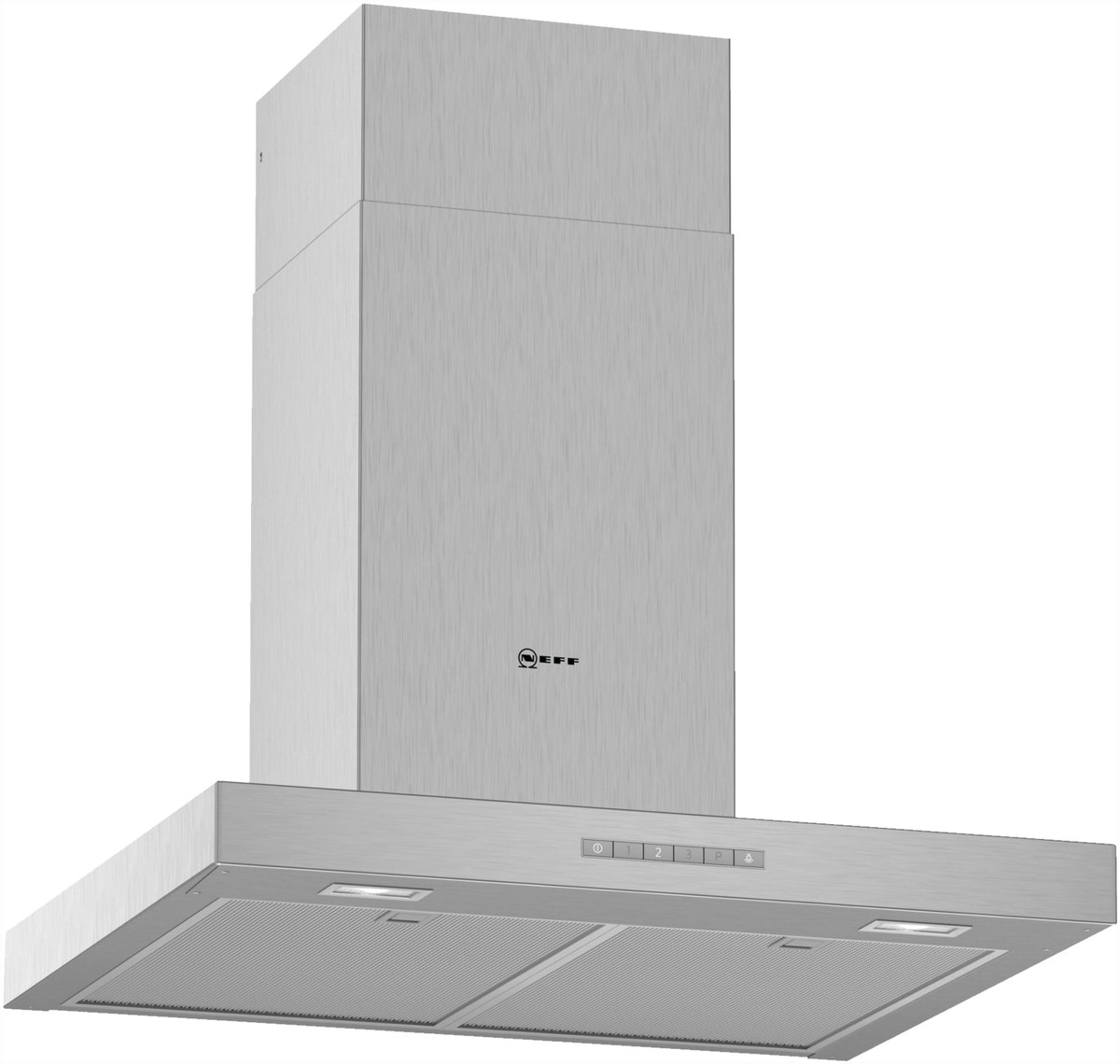NEFF NEFF DMK64BBE1 Wand-Dunstabzugshaube bestehend aus – Seitenansicht