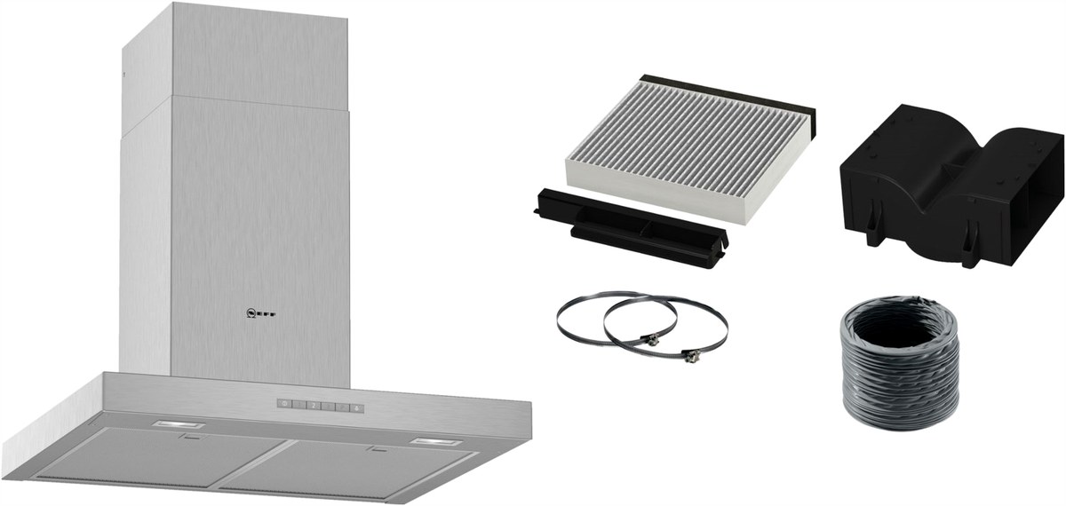 NEFF NEFF DMK64BBE1 Wand-Dunstabzugshaube bestehend aus – Produktansicht