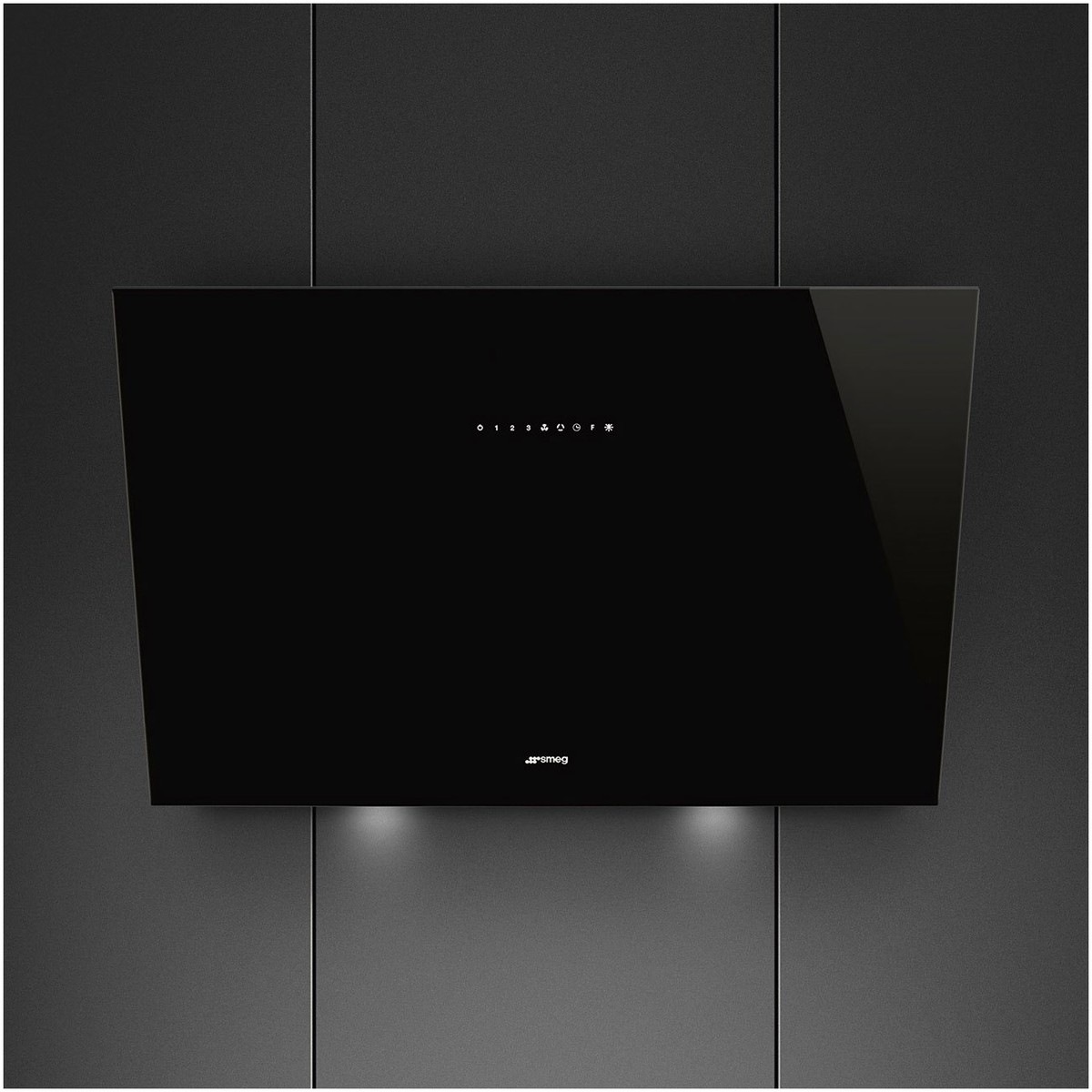Smeg Smeg KV394N Kopffrei-Dunstabzugshaube schwarzglas – Produktansicht