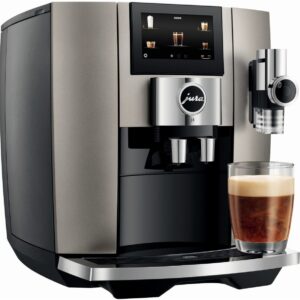 JURA JURA J8 Kaffee-Vollautomat Midnight Silver (EA) – Seitenansicht