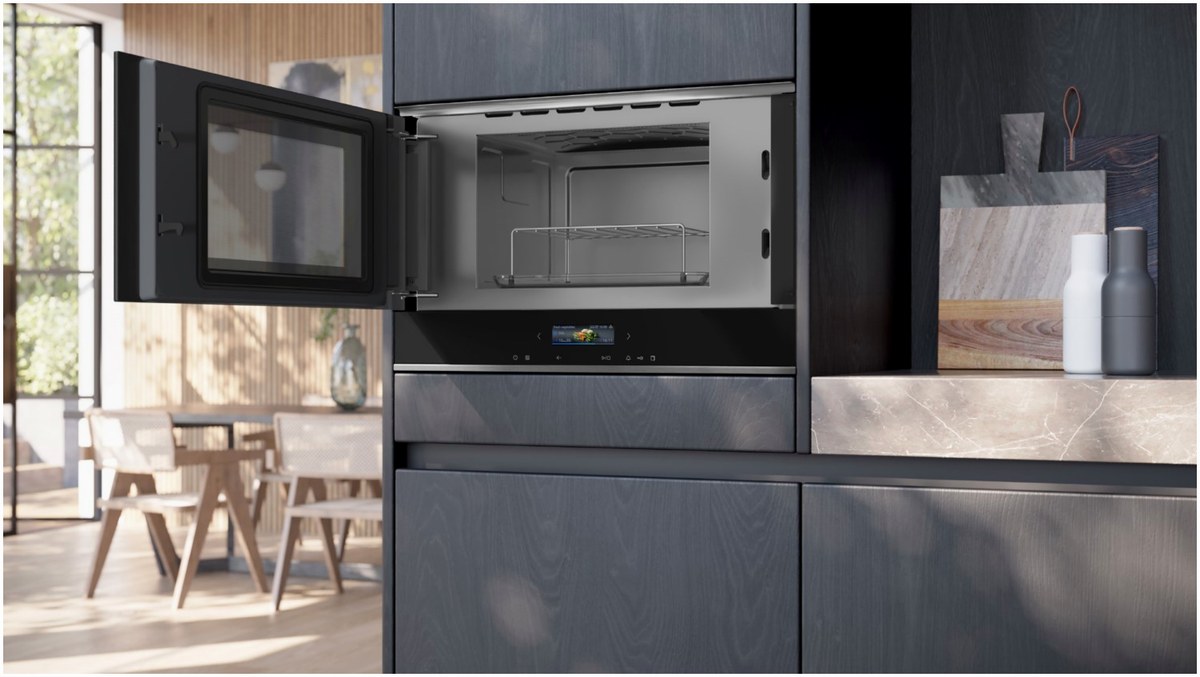 Siemens Siemens BE732L1B1 Einbau-Kombi-Mikrowelle schwarz – Produktbild