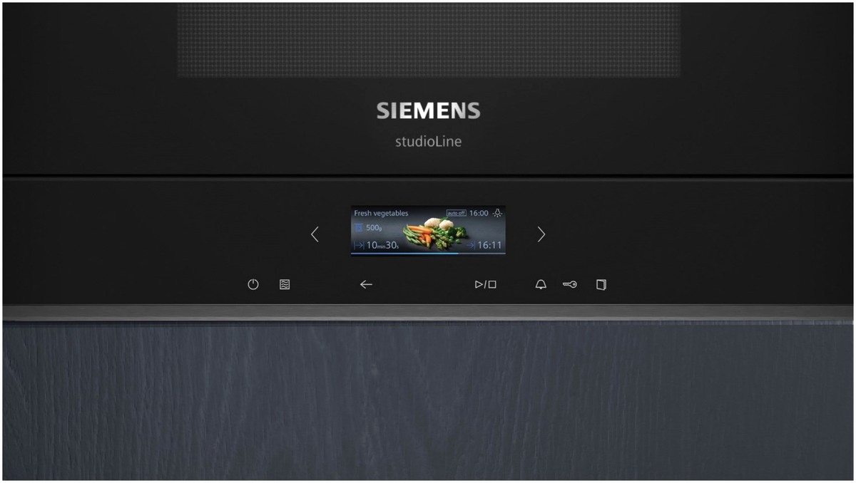 Siemens Siemens BE732L1B1 Einbau-Kombi-Mikrowelle schwarz – Detailansicht