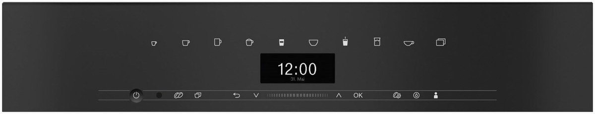 Miele Miele CVA 7440 125 Gala Edition Einbau-Kaffee-Voll – Seitenansicht