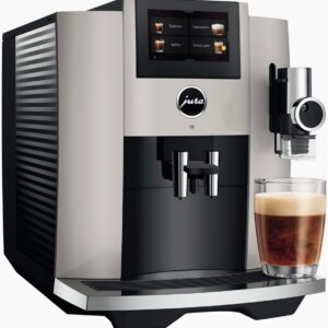 JURA JURA S8 Kaffee-Vollautomat Platin (EB) – Seitenansicht