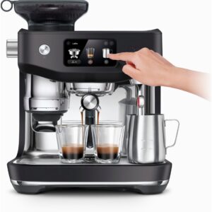 Sage Sage The Oracle Jet Kaffee-Vollautomat black truff – Seitenansicht