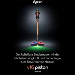 Dyson Dyson V16 Piston Animal Submarine Akku-Stielstaubs – Seitenansicht