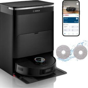 Bosch Bosch BCRDW3BX Saug-/Wischroboter schwarz – Seitenansicht