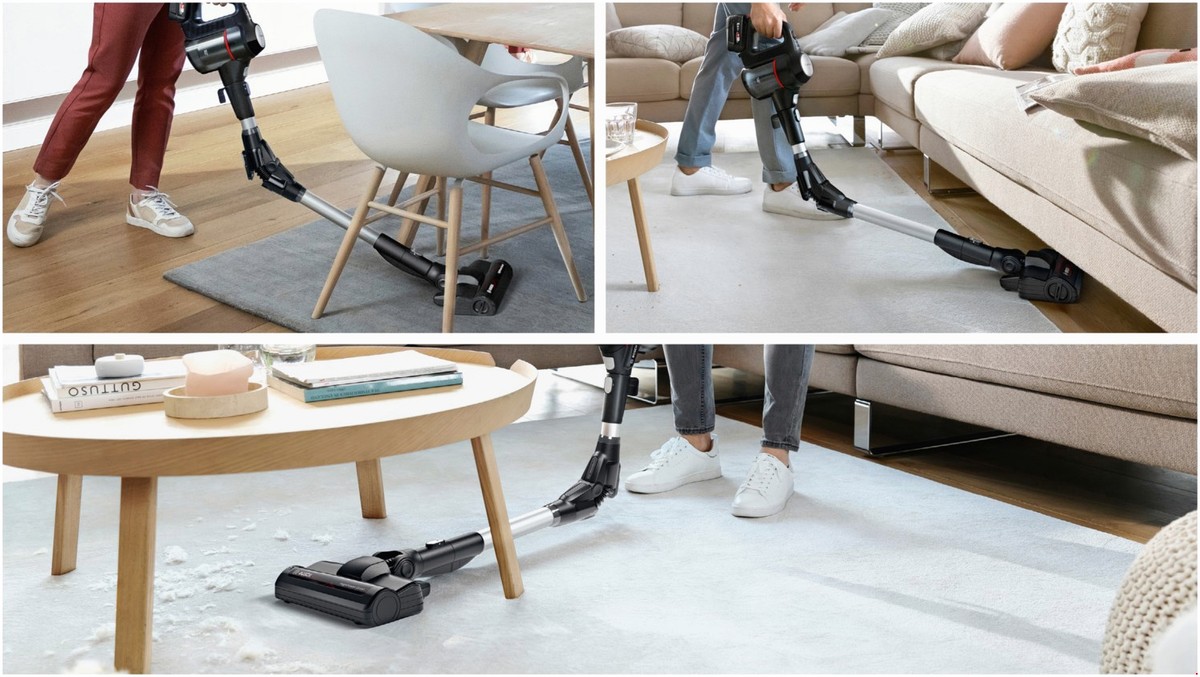 Bosch Bosch BSS715FRSH Akku-Stielstaubsauger schwarz – Seitenansicht
