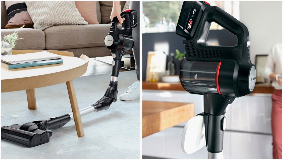 Bosch Bosch BSS715FRSH Akku-Stielstaubsauger schwarz – Seitenansicht