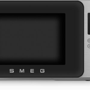 Smeg Smeg MOC01BLMEU Stand-Kombi-Mikrowelle schwarz – Produktbild
